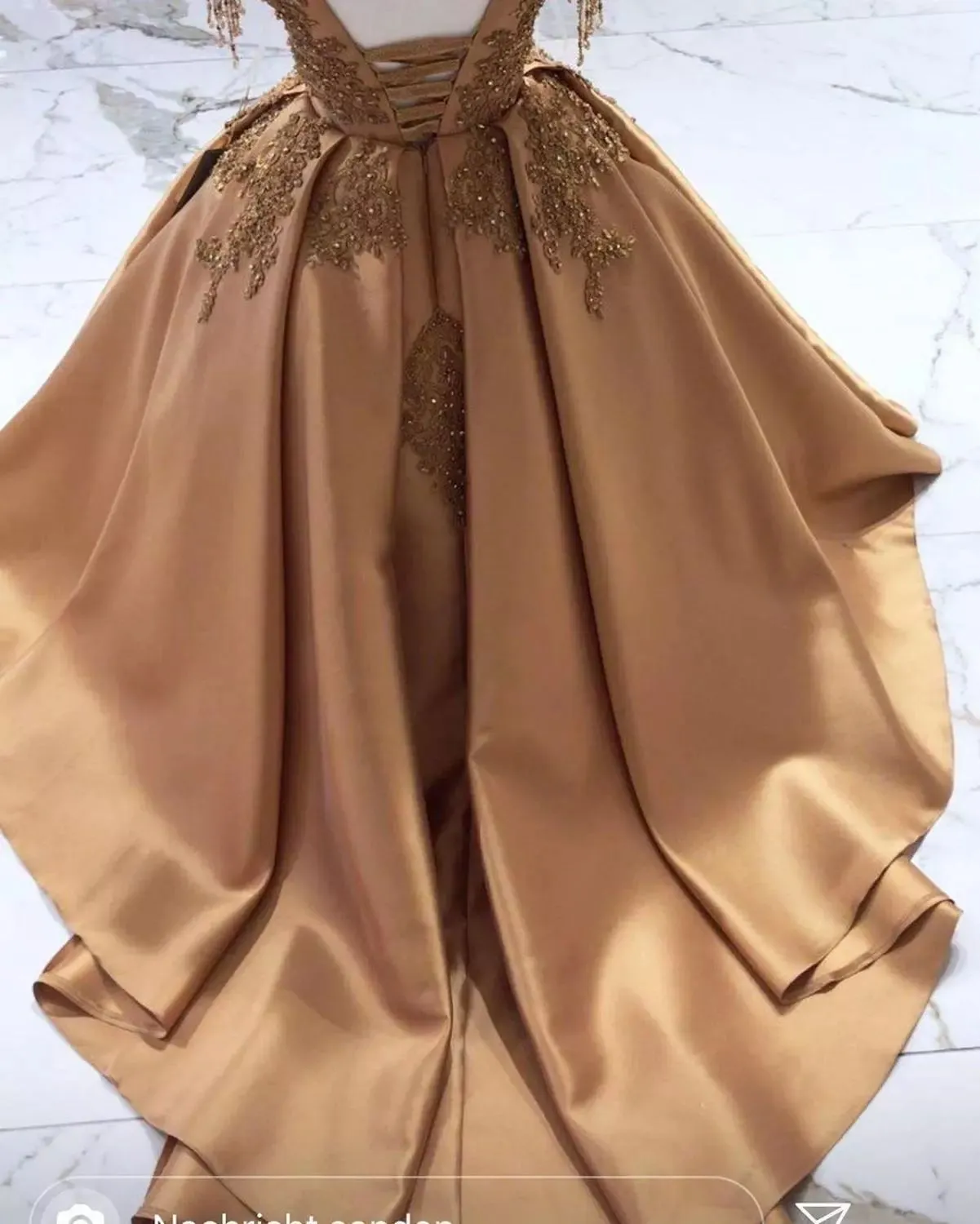 Gold Crystal Long Flower Girls Dress Beaded Satin Ball Gown with Jewel Neckline and Capped Sleeves for Toddler Infant Little Kids from Dhgate Flower Girls' Dresses - price 78.26 Gold Crystal Long Flower Girls Dress Beaded Satin Ball Gown with Jewel Neckline and Capped Sleeves for Toddler Infant Little Kids from Dhgate Flower Girls' Dresses - price 78.26