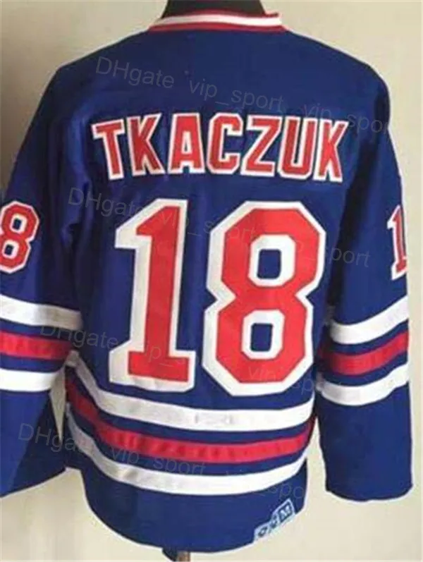 Maillot Vintage New York Rangers CCM - Bleu - Taille Homme - Occasion - Collector Hockey