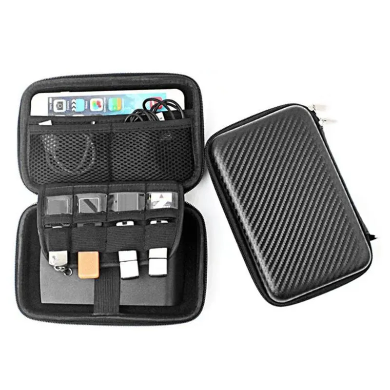 Sacs de rangement Produit électronique Sac étanche Mallette de transport Alimentation mobile Câble USB Appareil de collecte domestique