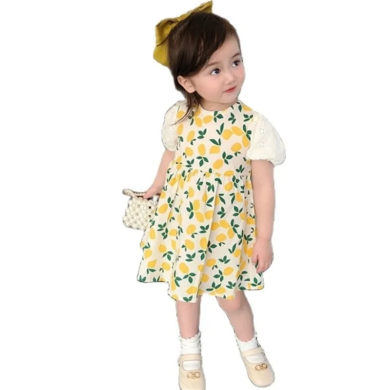 GirlPrincess Bloom Jurken Party Katoen Floral Jurk Meisjes Baby Zomer P4407 210622