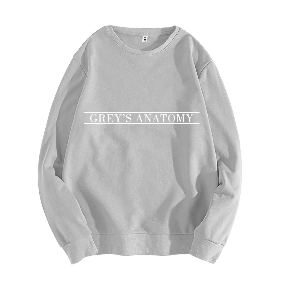 GREYS ANATOMY Sweatshirt Unisex Sweatshirt Moletom Do Tumblr Pullover Casual Tops Greys Anatomy Sweatshirt Mode Pullover 201204 Von 17 DHgate