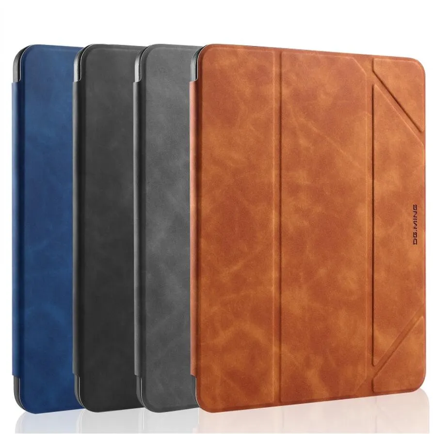 DG Ming en cuir en cuir magnétique support de comprimé de protection Soft TPU Cadre pour iPad Mini 4 5 Pro 9.7 10.2 Pro10.5 11 12,9 13 pouces