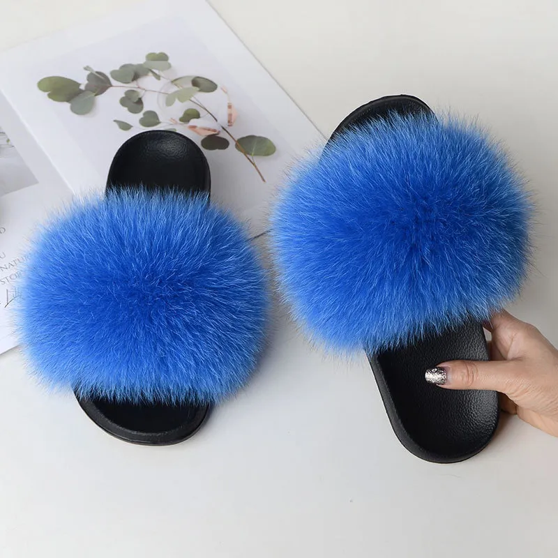 COOLSA Womens Casual Furry Fur Flip Flops Real Fur Sandals For Fluffy Slides Plush Flat Fur Slippers For Women For Travel 210301 Z230717 From Baofu006 8.22 DHgate.Com