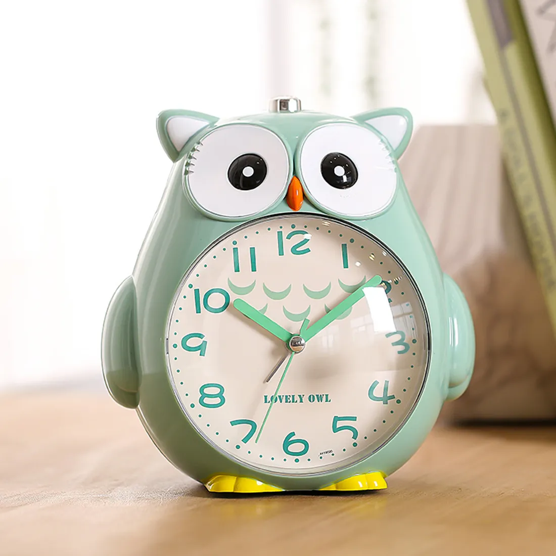 Reloj De Escritorio Brillante Creativo De Búho Lindo, Despertador Para  Estudiantes Para Niños, Decoración De La Habitación Del Niño De Cumpleaños  De 10,77 € | DHgate, image size:1100x1100