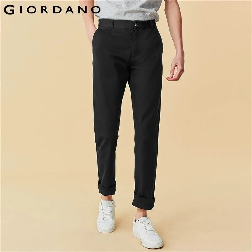 Pantalon pour hommes Solid Slim Mid Low Rise N Poignets Zip Fly Bouton Respirant Calca Masculina 01110080 210715