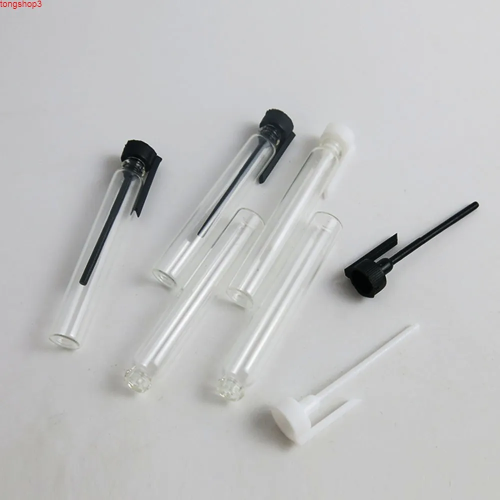 30pcs x 3ml 3cc mini liten parfymflaska 3 ml Klar glas tester Vails Vätska Fragrance Test Tube Trial BottlesHigh QualTity