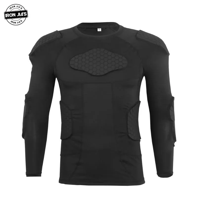 Abbigliamento da moto IRON JIA'S Armor Underwear Anti-collision Base Layer Motocross Moto Armor Jacket Moto Body Protective Gear