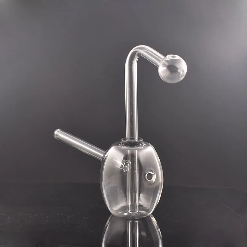 Brand GlassLab Type Mini Oil Burner Bong Specs 4 Hand Size, Carb