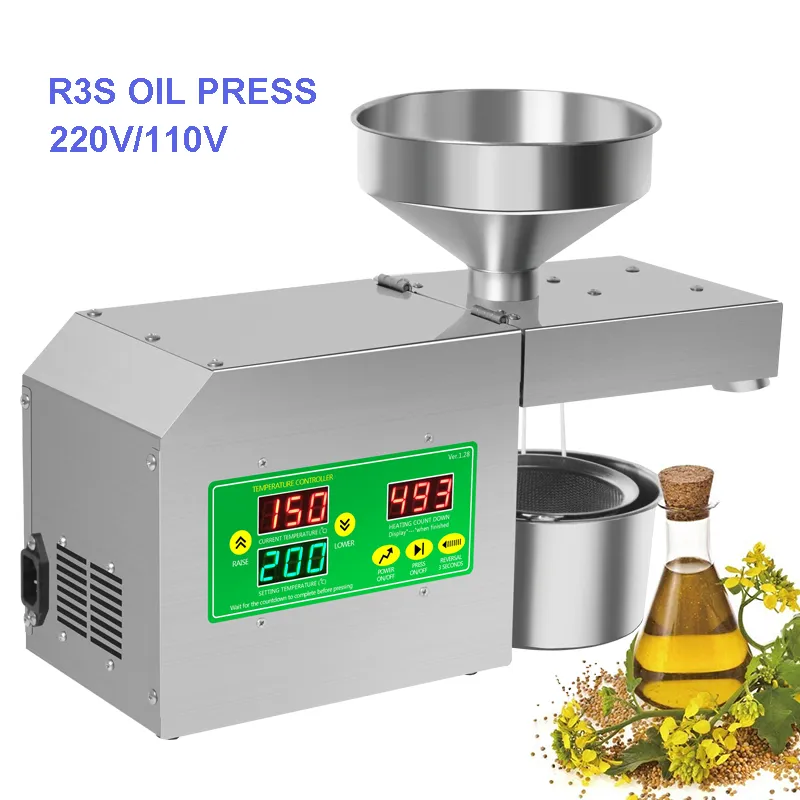 New Home Oil Press Flax Seeds Olive Kernel Oil Presser
