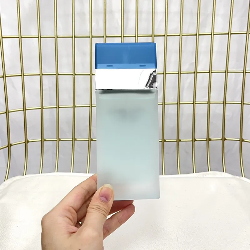 Luxo designer perfume luz azul 100ml feminino longo tempo deixando fragrância feminina eau de toilette postagem rápida atacado