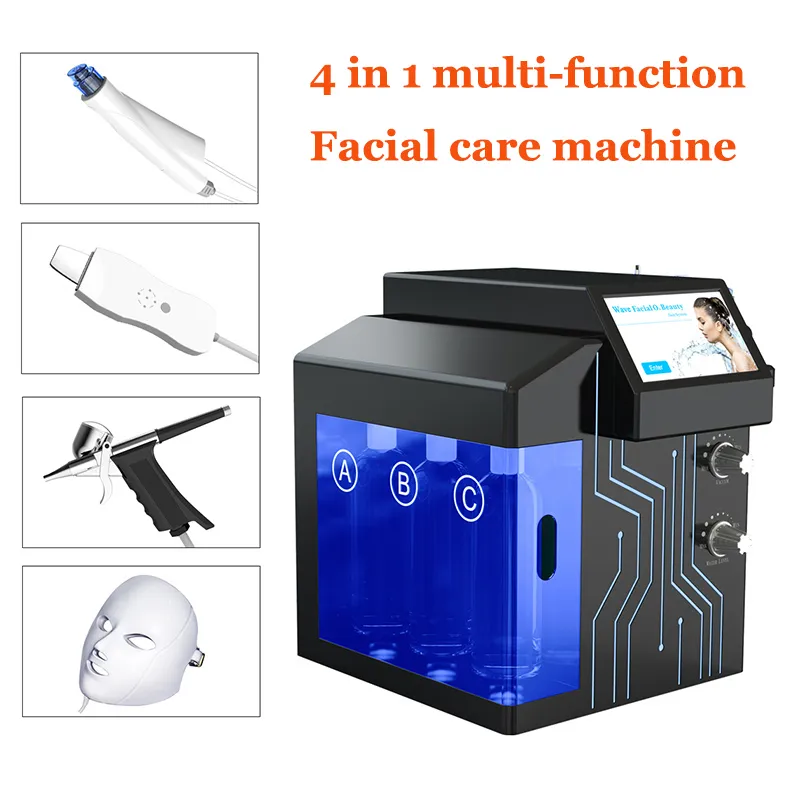 NEW 4 in 1 multifunction home microdermabrasion with hydradermabrasion equipment salon use