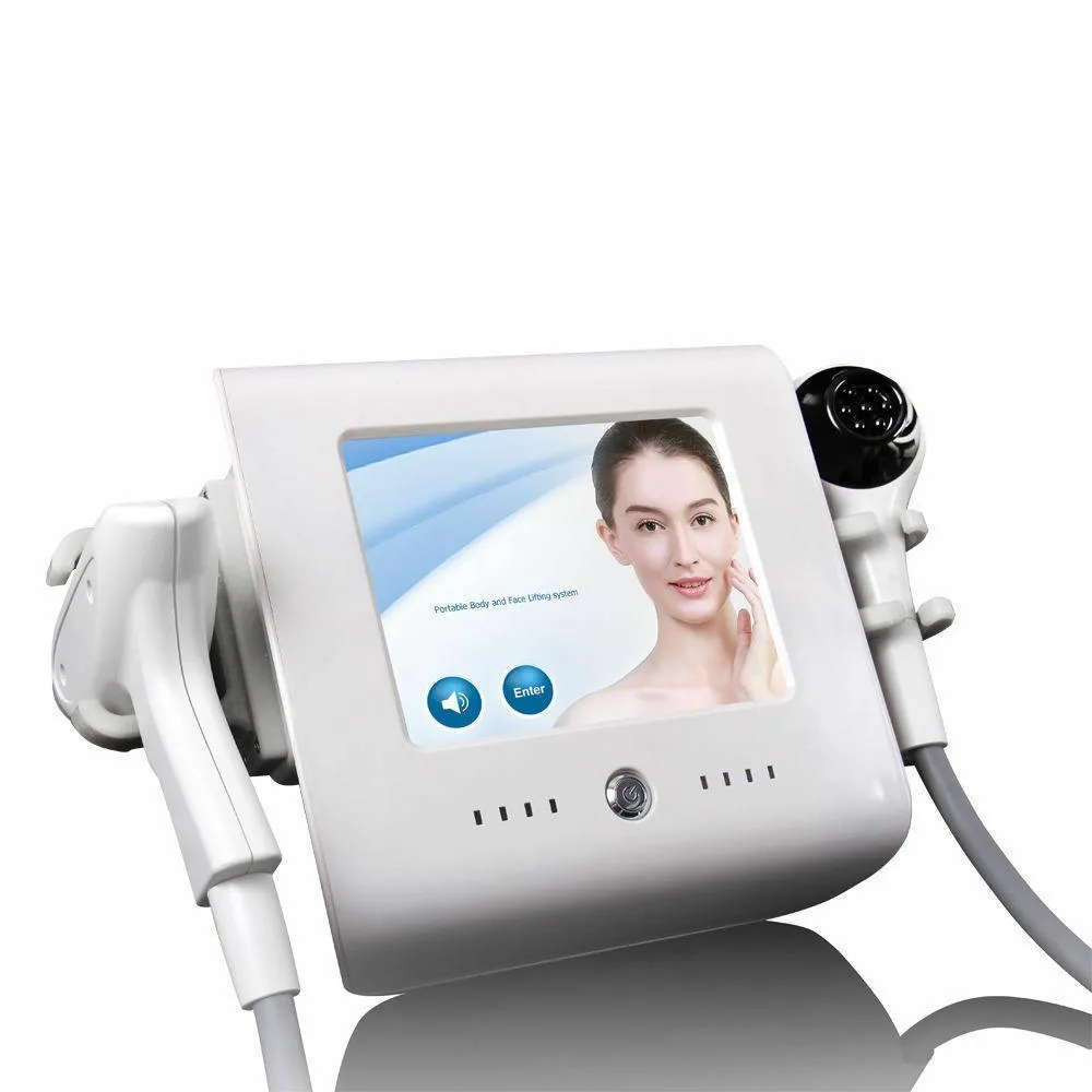 Najnowszy frakcjonalny termiczny próżnia RF 2 w 1 Dokręcanie skóry Odmówienie zmarszczek Maszyna do usuwania Anti-Aging Beauty Machine