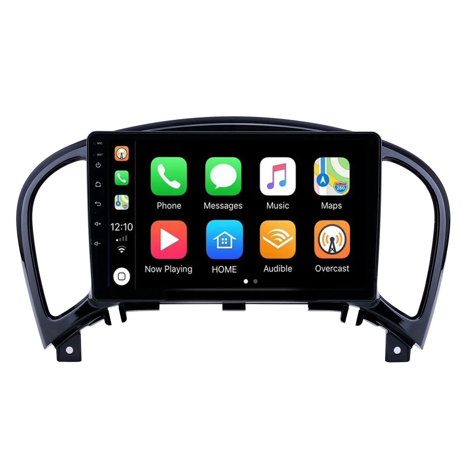 Android Car HD Touchscreen 9 tums video för 2011-2016 NISSAN INFINITI ESQ / JUKE med AUX Bluetooth WiFi USB GPS Navigation Radio Support OBD2 SWC CarPlay