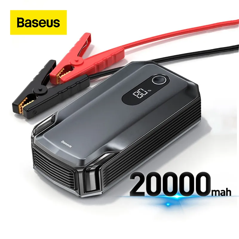 12V voiture Jump démarreur Power externe Portable voiture batterie Booster  chargeur