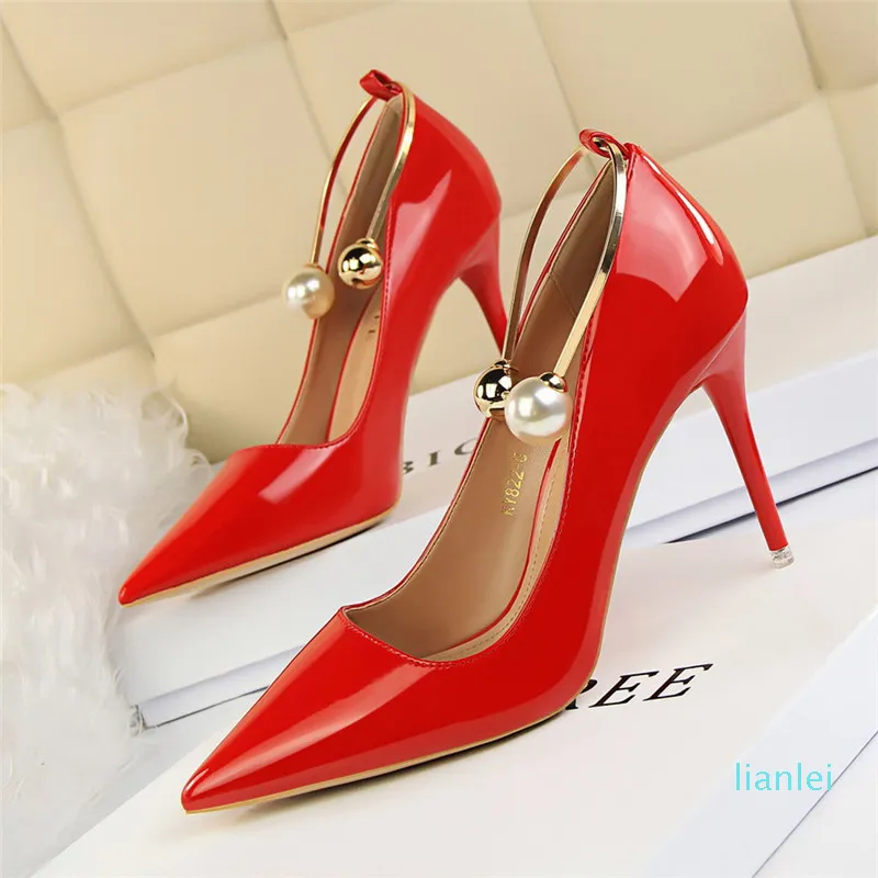 16cm Extreme High Metal Heels Sandals Summer Women Glossy Red Sexy Open Toe  Slingbacks Stiletto Pumps Drag Queen Unisex Shoes - AliExpress