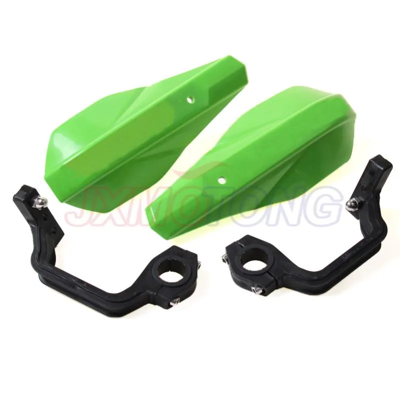 Części Fajne Plastikowe uchwyt Pędzel Szczotka Studra Handguard Protector Ochrona Dirt Bike Street Motocykl Motocross ATV Green