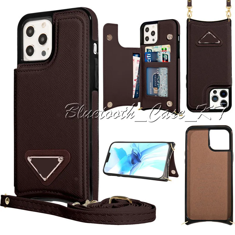 Top Fashion L Portefeuille Téléphone pour iPhone 15 Pro Max 13pro 12 11 14Promax XS XR 7PLUS FLIP Le cuir en cuir en relief Slot de carte de téléphone portable TPU TPU Multifonctional portefeuille Couvre