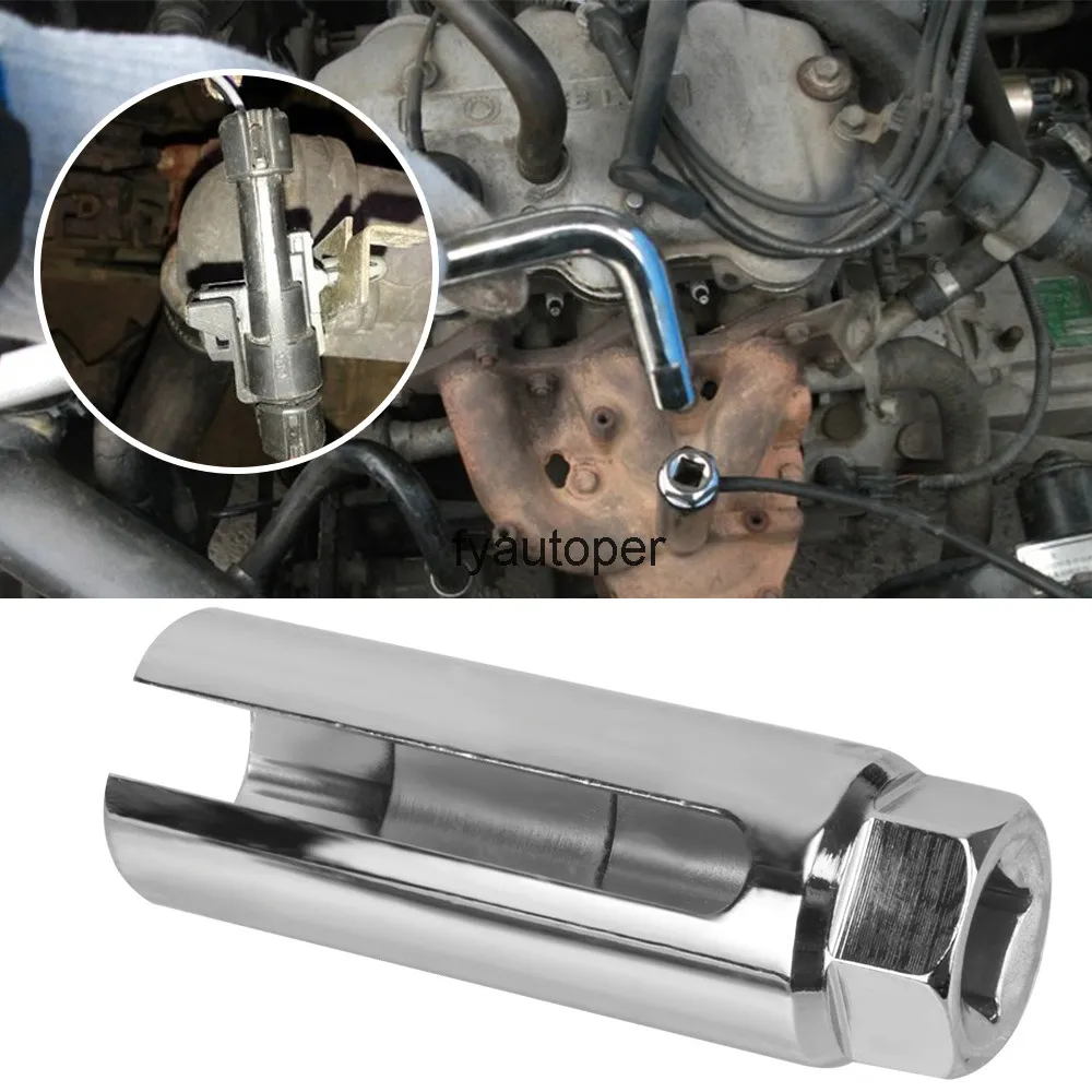 Universal installationsverktyg 22mm 1/2 "Removy Drive Socket Skiftnyckel Special för reparation av automatisk syresensor