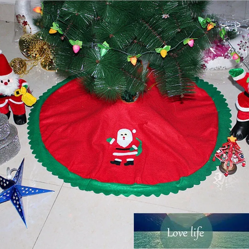 Gonne per albero di Natale di Babbo Natale da 95 cm Decorazione per la casa Forniture di buon Natale Decorazioni natalizie