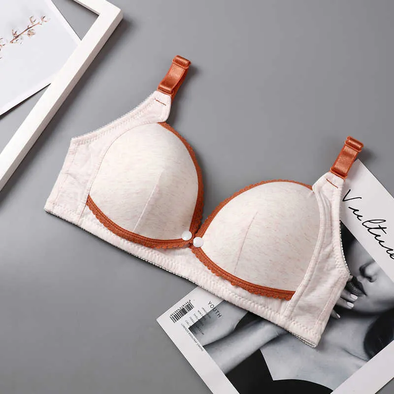 Open Cup Maternity Nursing Bra With Front Closure For Breastfeeding  Comfortable Pregnancy Pregnancy Underwear Y0925 From Mengqiqi05, $8.81