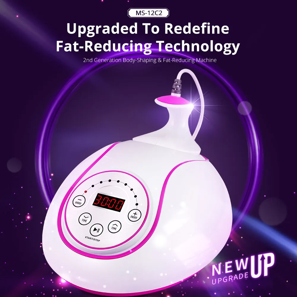 Mini Fat Burning Slant Machine 60K Cavitation 2.5 Ultraljud Cellulite Reduction Home Use Beauty Device