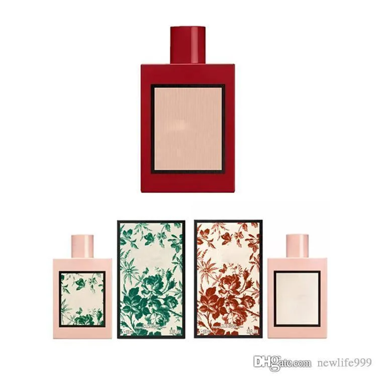 Parfymer för kvinnor Parfym Dofter 100ml 4 modeller Floral Notes EDP Natural Spray Counter Edition och snabb gratis leverans