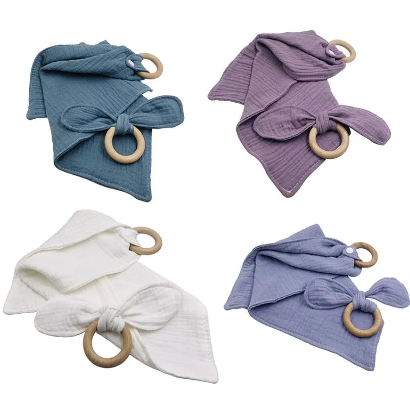 100 Cotton Towel Washcloths Baby Teethers Wipes Extra Soft And Ultra