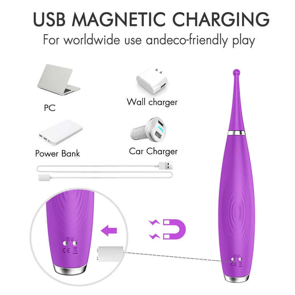 cock sleeve with vibrator Happy Rabbit Mini Ears Clit Vibrator-Purple – LifestyleDistributing.com main image 1