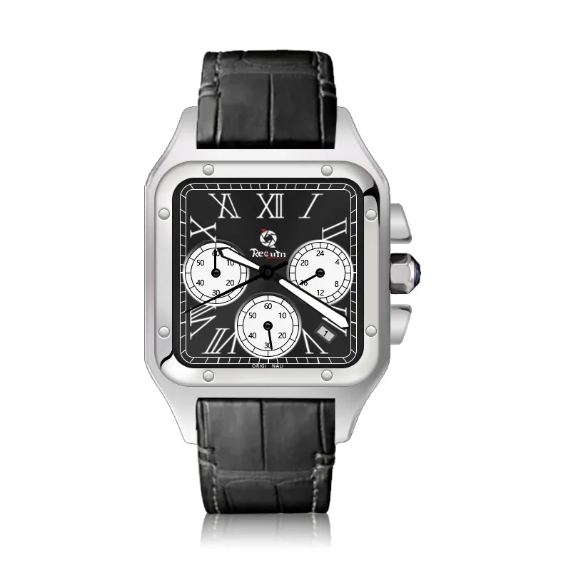Mens Luxury Automatic Mechanical Watch 100XL Requin Santo Silver White  Stainless Steel Case With Plano Isd Calendar, Sapphire Crystal, And  Waterproof Design Lea1977 From Kmhg02, $414.51 | DHgate.Com