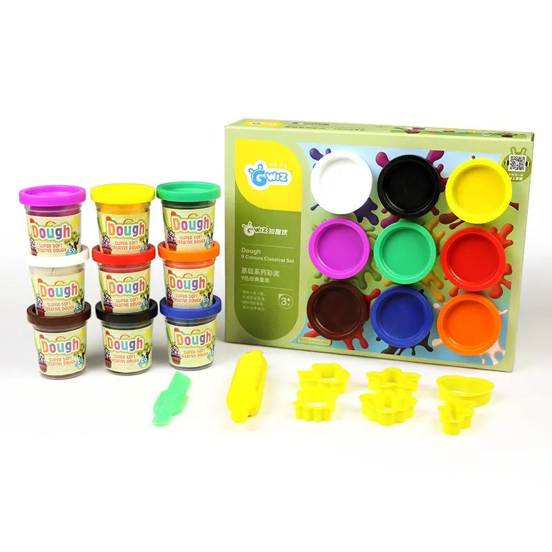 日本激安 ギフトセット早期の子供カラフルなゴム泥のおもちゃの子供の手作りの安全スーツの金型高品質diy超軽い粘土幼稚園のおもちゃ 純正人気商品 Barlashomes Ca