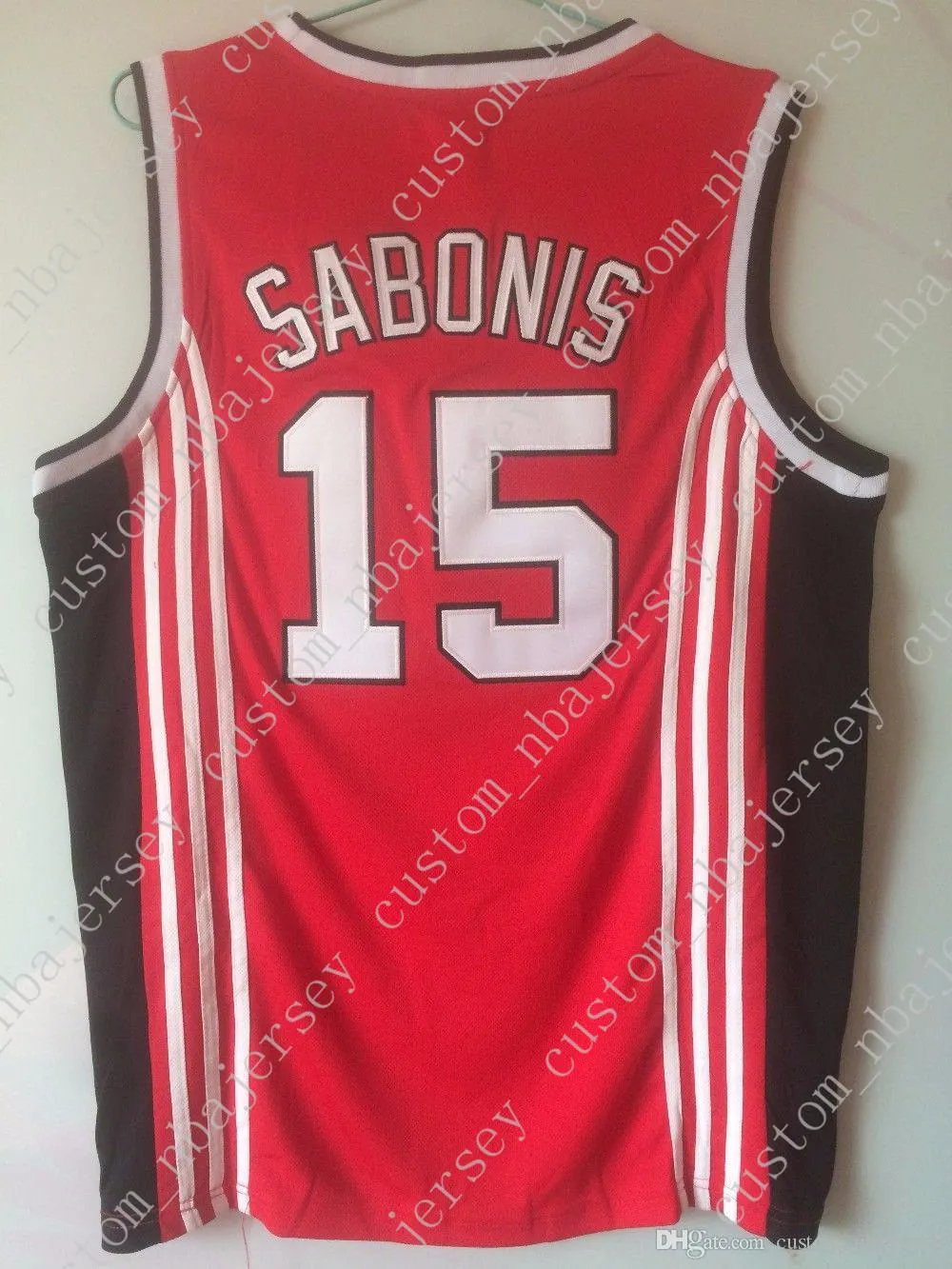 Customizable Red Basketball Jersey Any Name Number, XS-5XL Shop Now!