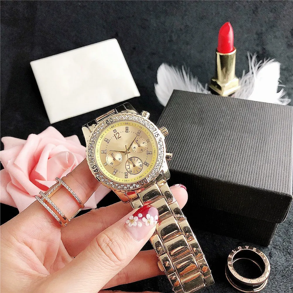 Dropship Fashion Women Watches Bracelet Set Girls Gift Luxury