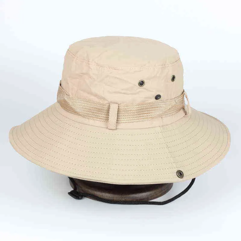 Custom Embroidered Fishing Sportsman Bucket Hat Sweat Absorbent