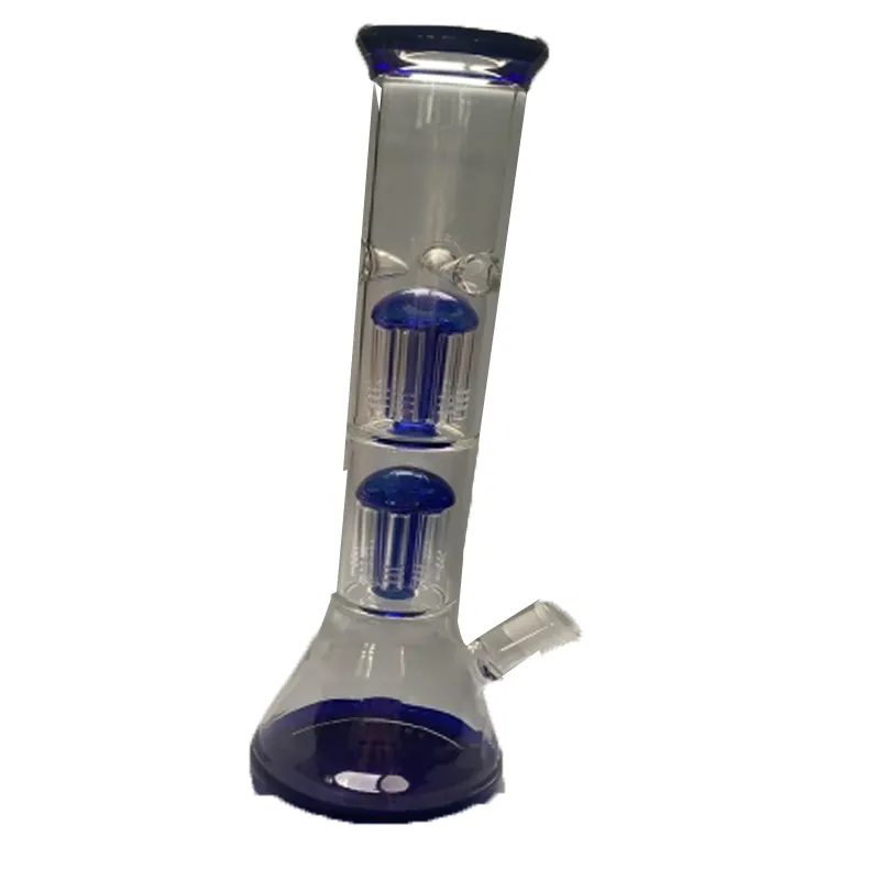 Bongs Glass Hookah水道管Bong Beaker Oil DABリグ喫煙パーコレータストレートチューブオイルリグバー高品質成人スモークツール重力カスタムホーカーズ