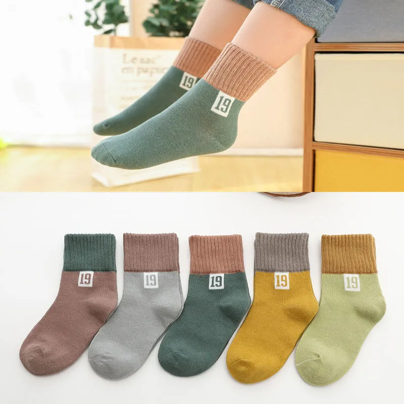 Baby Kids Socks Fashion Girl boy teen Mid Sock 1Y-15Y Assorted colors 149 Y2