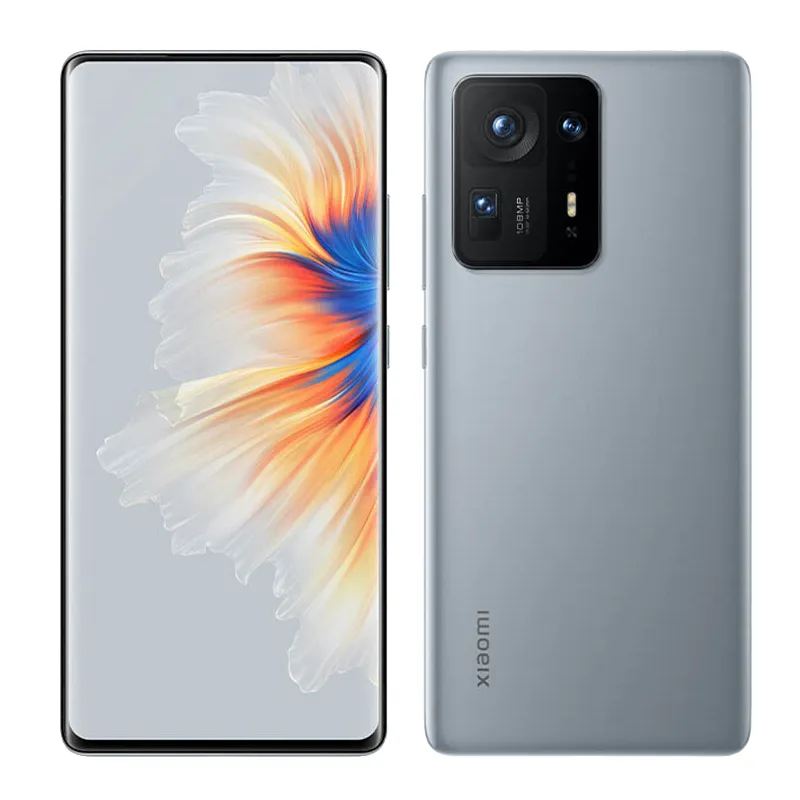 Origianl Xiaomi Mi Mix 4 5G Mobiltelefon 12 GB RAM 256 GB 512 GB ROM Snapdragon 888+ 108MP AI NFC 4500MAH Keramik Android 6.67 "Fullskärm Fingeravtryck ID Smart mobiltelefon