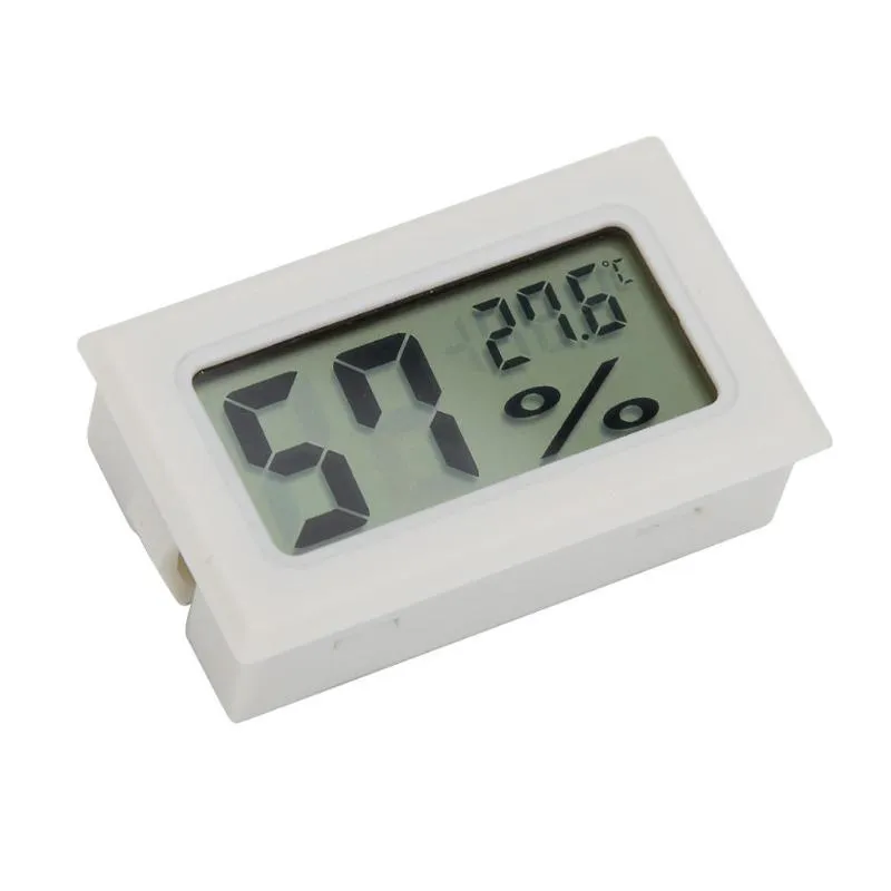 Wireless Mini Digital LCD Temperature Humidity Meter Thermometer Hygrometer Sensor Home Living Room Bedroom Measuring Tool