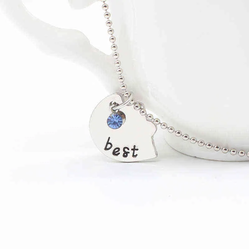 BEST FRIENDS 2/3/6/7 Pendants Necklace Set BFF Friendship Hearts Animals Foods
