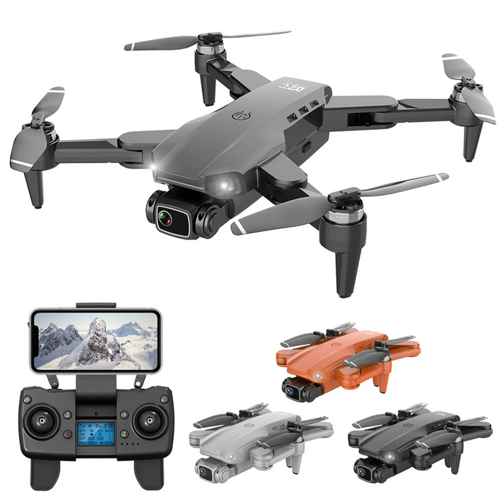 L900 GPS DRONE 4K HD CAMERAS Anti-Shake Foldable RC Quadcopter Motor sin escobillas Quadcopter Dron Toy