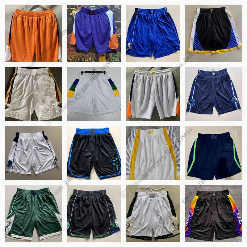 Shorts Basketball Team Print City Short Sport Wear Hose mit Blau Gelb Weiß Schwarz Lila Top Hohe Qualität Größe S-xxxl 010