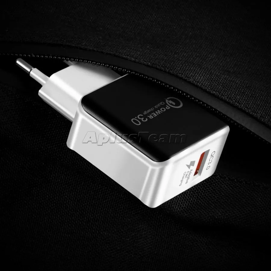 5V 3A 9V 2A utile rapide QC3.0 chargeur mural USB Charge rapide adaptateur secteur de voyage charge avec prise US EU pour Iphone Samsung téléphone portable universel nouveau