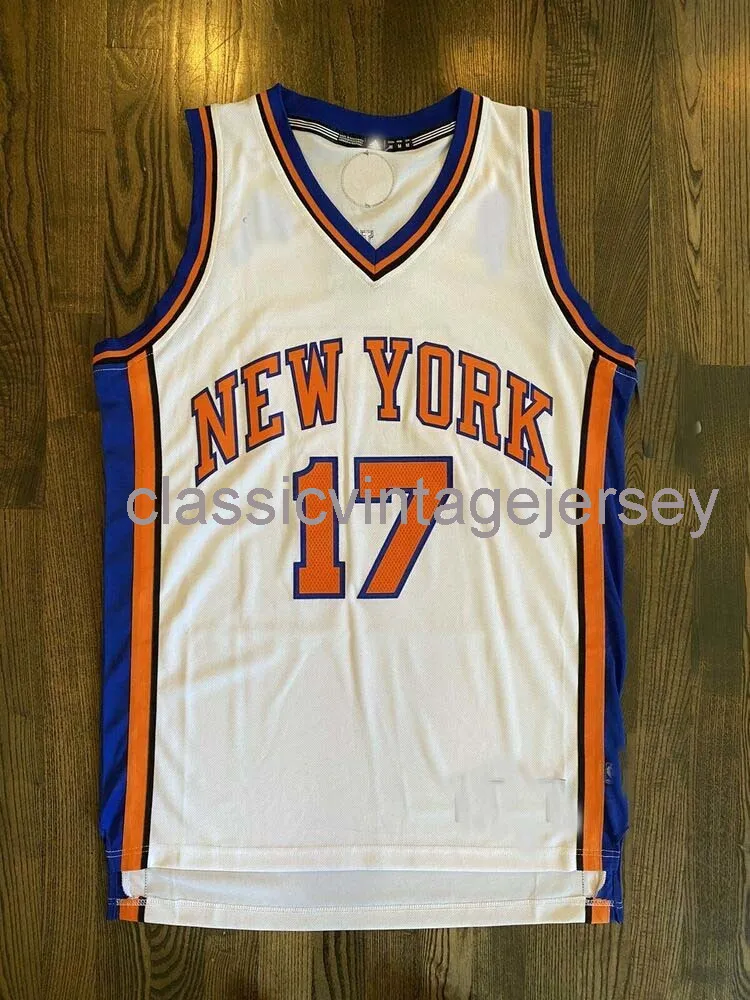 Zszyty niestandardowy Nowy Jeremy Lin #17 Jersey Linsanity Men Kobiet Młodzieżowe koszulki koszykówki XS-6xl