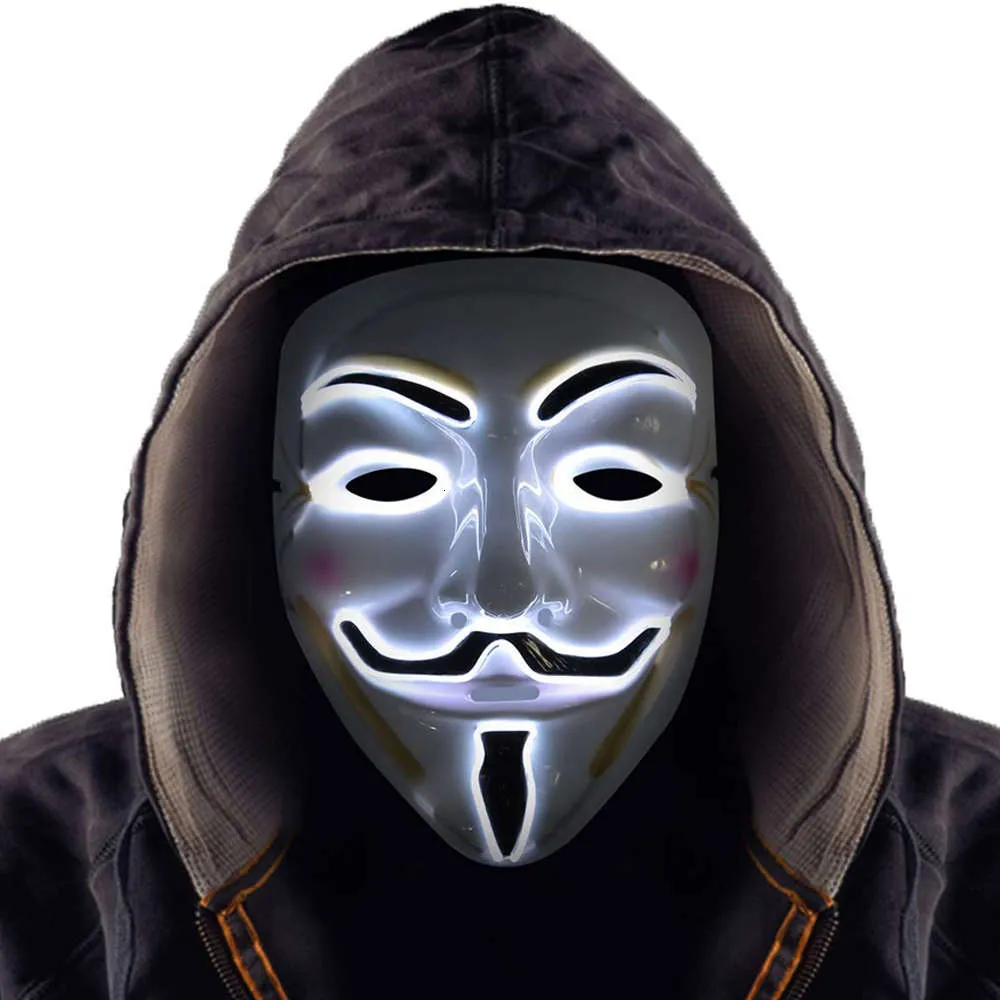 productos quimicos pastel despierta Máscara LED Halloween Halloween Hacker Máscaras De Hacker Cosplay Vendetta  Guy Fawkes Iluminado Para Fiesta Festival Favor Precs JK1909 De 7,07 € |  DHgate