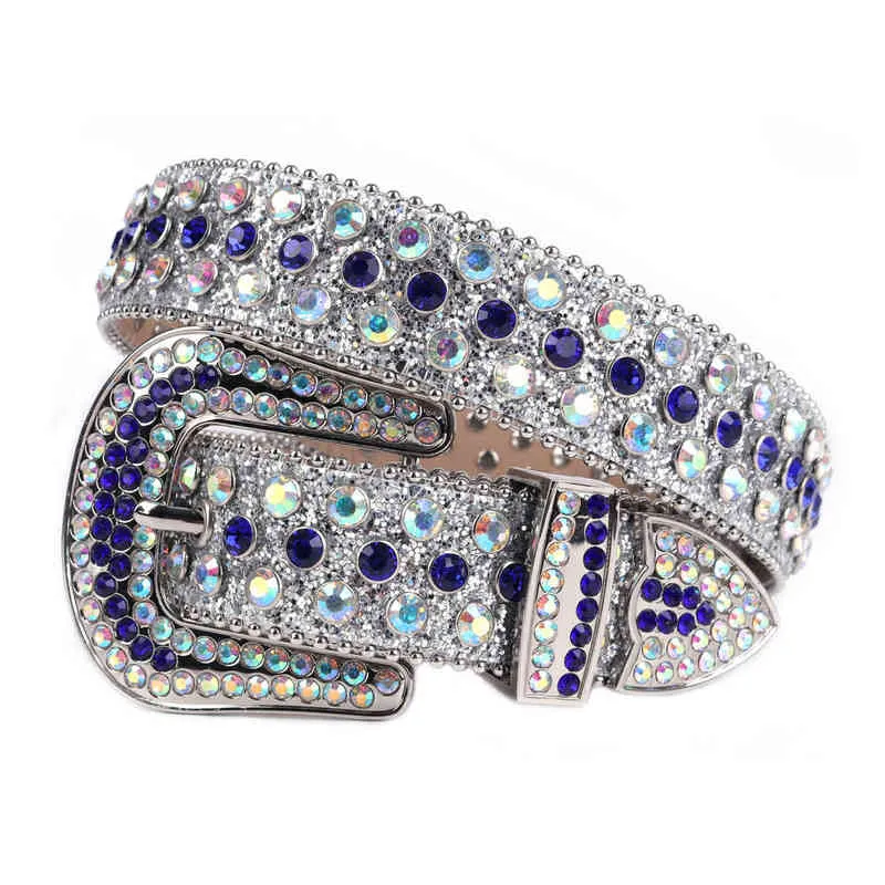 Bling Western Rhinestones Belt Luxury Strap Crystal Belt  display picture 1