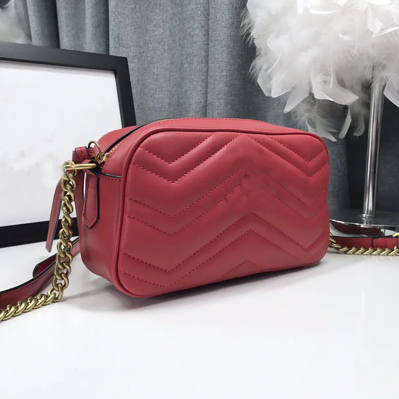 Cowhide Leather Camera Bag Cross Body Messenger Sling Shoulder Bags Female Wallet Thread Letter Red Black Women Pouch Genuine Leather Tassels Letters Purse