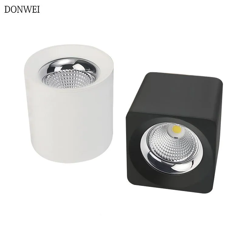 Ceiling Lights Modern LED Light Surface Mounted Lamps AC85-260V 10W 12W 15W 20W 24W Wall For Living Room Bedroom Hallway