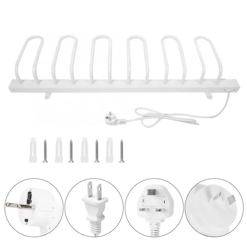 Clothing & Wardrobe Storage Wall Mounted Electric Heating Household Shoes Dryer Shoe Drying Rack For 3 Pairs Of