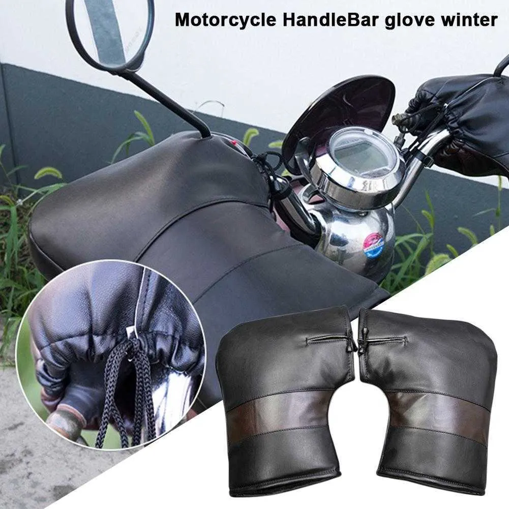 Moto Grip Guidon Muff Étanche Coupe Vent Snowproof Hiver Réchauffeur  Couverture Thermique Gant Pour Moto Véhicules Électriques H1022 Du 11,37 €