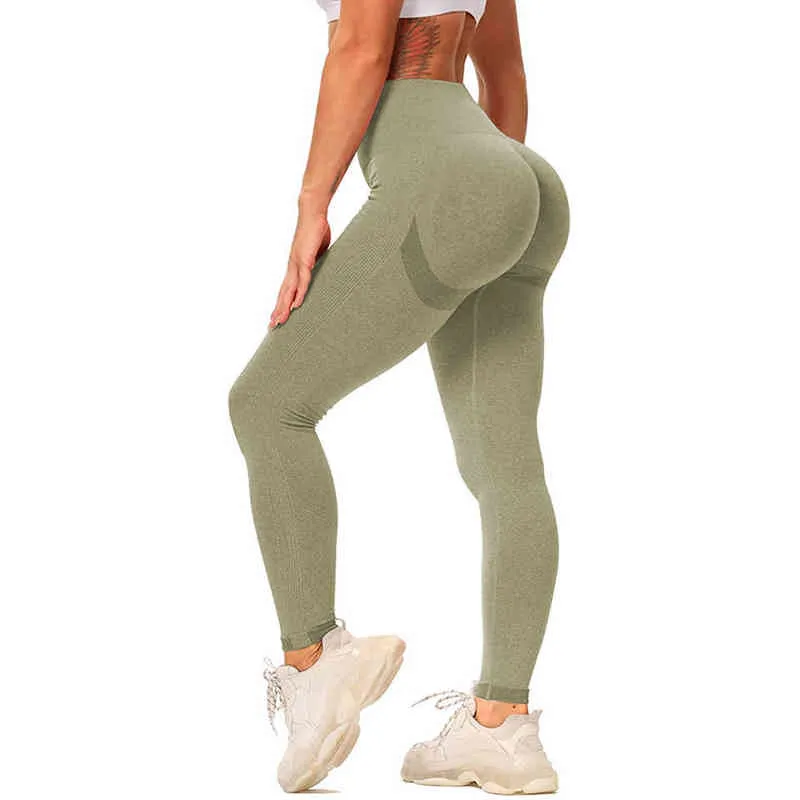 V-Cut High Waist Yoga Pants Gym Leggings Scrunch Butt Heart Booty Elastic  Sports Workout Clothes for Women - China Yoga and Gym price
