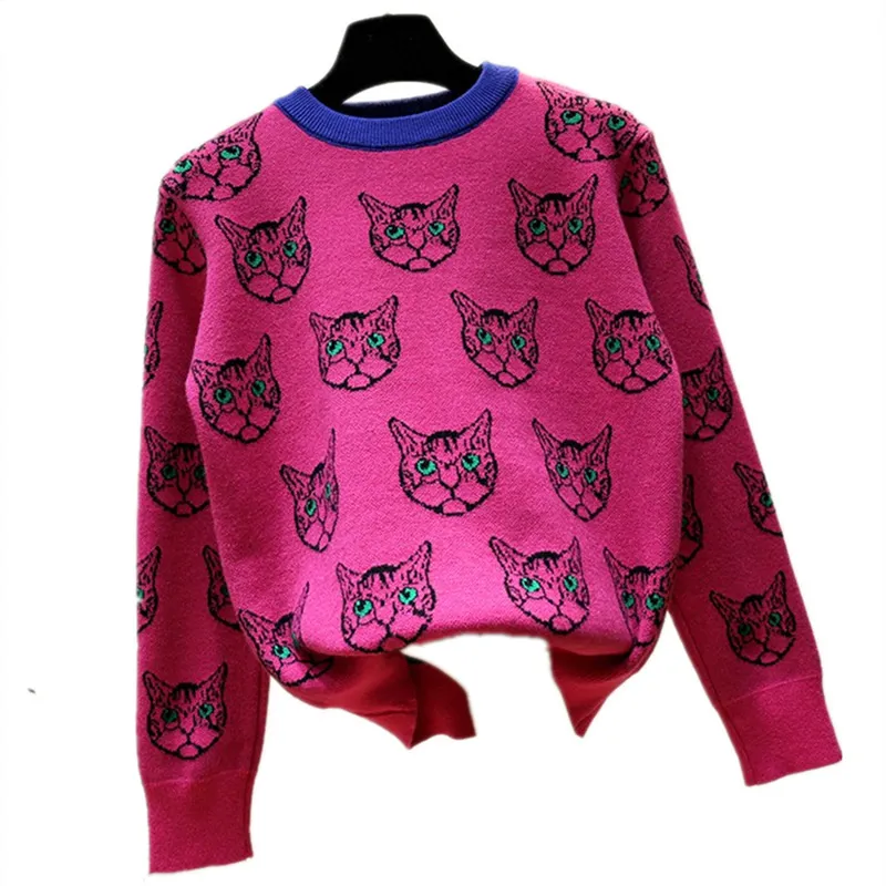 Feminino do desenhador de feminino Jumper Alta Qualidade Casaco Solta Malha Ampliada Carta Moda Cardigan Lazer Primavera e Outono Estilo de Inverno Camisola Estilo Suéter